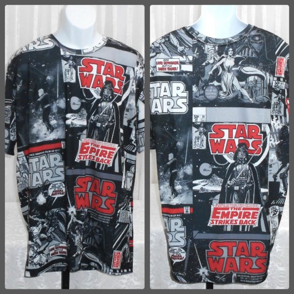 Star Wars The Empire Strikes Back Graphic Fifth Sun Crew Neck T Shirt 2XL - Picture 1 of 9